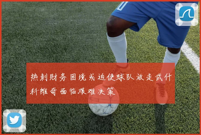 热刺财务困境或迫使球队放走武什科维奇面临艰难决策